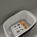 Arm & Hammer Large Sifting Litter Box Scoop Free Cat Litter Tray with Microban, Made in USA