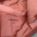 MGEOY Boys Girls Rain Jacket Lightweight Waterproof Hoded Fleece Lined Raincoat Windbreakers for Kids 170