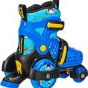 Fun Roll Beginner Roller Skates by Roller Derby, Adjustable Sizing, Skates for Kids, Toddlers, Boys, Girls, Size: Medium (11-2)