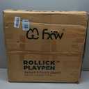 FXW Rollick Unleashed Dog Playpen for Indoor, Yard, RV Camping, 24 inch 8 Panels for Small and Puppy Dogs, BlackPatented