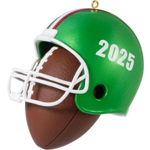 Hallmark Keepsake Christmas Ornament, Football Star 2025, Gifts for Sports Fans