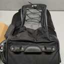 Fila 22" Lightweight Carry On Rolling Duffel Bag, Black, One Size