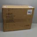 EDISHINE Dusk to Dawn Outdoor Wall Light, Roman Large Size Exterior Lantern Fixtures, E26 Base, Waterproof Porch Lights Wall Mount, Black Outside Wall Sconce, 2 Pack