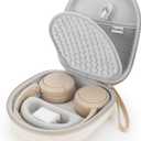 Yinke Hard Case for WH-CH510 /JBL Tune 510BT Headphone, Travel Protective Cover Storage Bag(White)