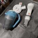 BLACK+DECKER dustbuster AdvancedClean Handheld Vacuum Cordless, Compact Home and Car Vacuum with Crevice Tool ,Rotating Nozzle and Charging Station, Large Dust Bowl (CHV1410L)