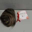 Vigorous Clip in Hair Extensions 20 Inch Black Mix Blonde Long Hair Extensions Clip Ins 4PCS Soft Synthetic Hairpieces for Women