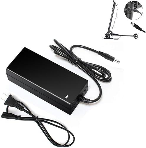 42V 2A Charger 1 Prong (Diameter 5.5mm, 2.1mm) Smart Universal for 36V Electric Scooter Bike Lithium Battery. Compatible with Gotrax Jetson and All Brands'36 Volt Escooter Ebike