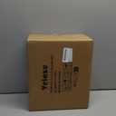 Velaze Enameled Cast Iron Dutch Oven for Bread Baking,5 QT Round Bread Oven Pot with Dome Lid for Sourdough, Roasting, Braising(Red)