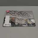 Coogam 60PCS Halloween Bats Decoration, 4 Different Sizes Realistic PVC Black 3D Scary Bat Sticker for Home Decor DIY Wall Decal Bathroom Indoor Hallowmas Party Supplies