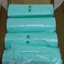 Compostable Trash Garbage bags,AYOTEE 13-15 Gallon Tall Kitchen Trash Bags,Heavy Duty Unscented 1.18Mils 55 Liter,60 Count,Strong Thicken Rubbish Waste Can Liners for Kitchen Garden Home