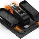 Under Desk Elliptical Machine, Electric Elliptical Leg Exerciser for Senior, Quiet and Compact Electric Seated Pedal Exerciser for Home with Display Monitor, Remote Control and 12 Adjustable Speeds