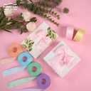 Pastel Ribbon Set 1 Inch x 60 Yards, 6 Rolls Pastel Rainbow Satin Ribbon for Easter Decor, Spring Decorations, Bridal Shower, Gift Wrapping, Bouquets, Party Supplies and Crafts