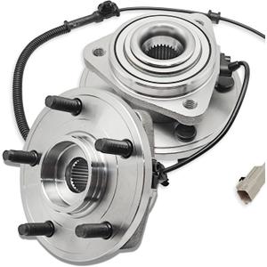 513234 Front Wheel Bearing Hub Assembly Compatible with for Jeep Grand Cherokee 2005-2010, Jeep Commander 2006-2010, 5 Lug W/Abs, 2Pcs