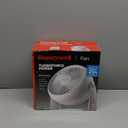 Honeywell TurboForce Air Circulator, Small Tabletop Fan, Quiet Personal Fan for Home or Office, 3 Speeds, 90 Degree Pivoting Head, White, HT-904