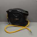 Retractable Air Hose Reel, 3/8" x 80Ft Flex Hybrid Air Hose Max 300PSI Kink-resistant Air Compressor Hose Reel Auto Rewind with 6Ft Lead in, Quick Connect, 180 Swivel Mounting Kit.