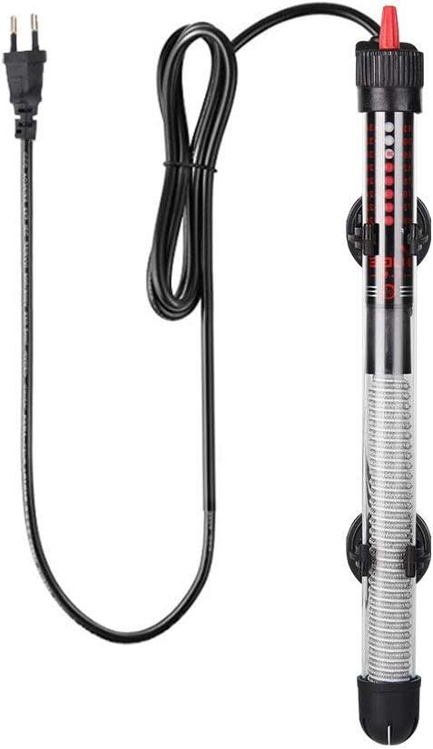 Aquarium Heater Submersible Betta Fish Tank Heater with Suction Cups Auto Thermostat Heater Marine Saltwater and Freshwater (100W)