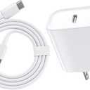 iPhone Fast Charger, 20W[Apple MFi Certified] USB Type C Fast Charging Block Power Delivery Lightning Charger with 3.3ft Lightning Cable for iPhone 13 Pro Max Mini 12 Pro 11 XS X XR (White)