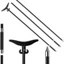 itayak 8.63ft/12.3ft Shallow Water Anchor Pole, Fiberglass Boat Anchor with T-Handle, Pole Anchor with 316 Stainless Tip for Boat, Fishing Kayak (Gloves Included)