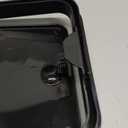 TIPGO Bathroom Trash Can with Lid, 10 Liter/ 2.6 Gallon Slim Garbage Can, Small Trash Bin Waste Basket with Pop-Up Lid for Kitchen, Bedroom, Living Room, Office (Black)