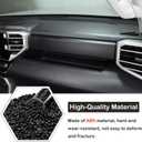 Aunginsy Central Control Dashboard Panel Strips Trim Compatible with Toyota Tundra/Sequoia 2022-2025 Car Center Console Dash Board Molding Panel Decorative Cover Protection ABS Interior Accessories