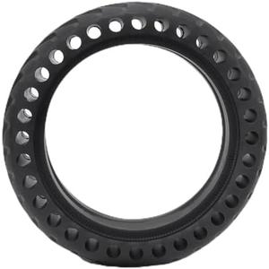 Scooter Solid Tires Electric Scooter Replacement Wheels Tire Electric Scooter Wheels Replacement Tire Solid Tire ExplosionProof Rubber Wheel Tyre Replacement Electric Bicycle