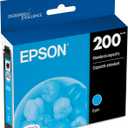EPSON 200 DURABrite Ultra Ink Standard Capacity Cyan Cartridge (T200220-S) Works with WorkForce WF-2520, WF-2530, WF-2540, Expression XP-200, XP-300, XP-310, XP-400, XP-410