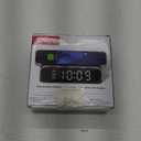 Timex Alarm Clock with Wireless Charger for iPhone, Android, and AirPods - Black (TW14B)