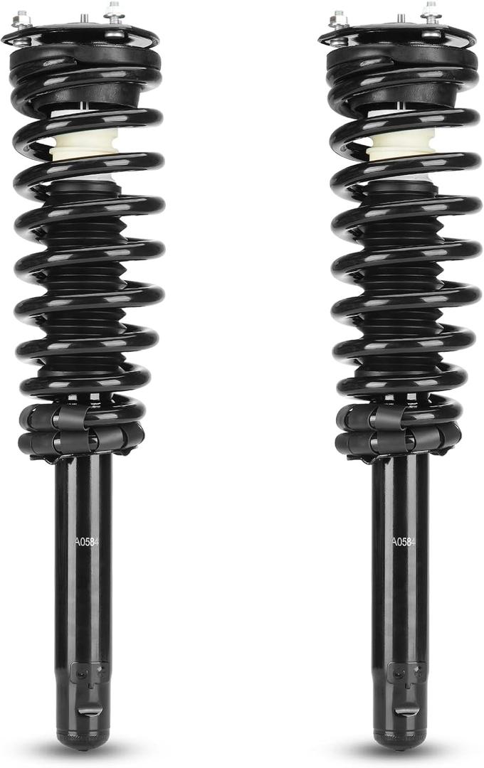 Front Complete Struts Coil Spring Assembly Shock Absorbers Fit for 2010 2011 2012 Ford Fusion, 2010 2011 Mercury Milan 2.5L L4 Replace 272596