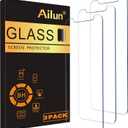 Ailun Screen Protector Compatible for iPhone 11 / iPhone XR [6.1 Inch], 3 Pack Case Friendly Tempered Glass