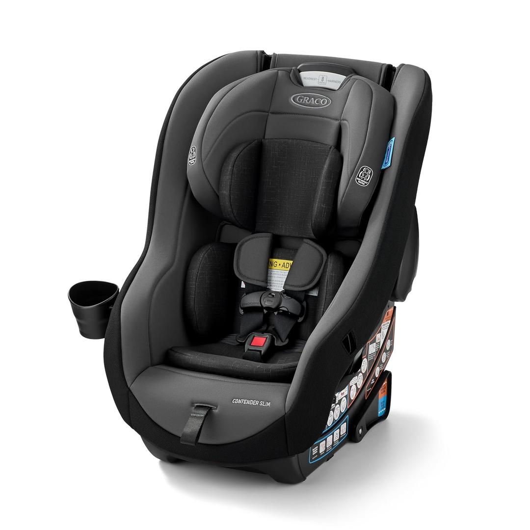 Graco Contender Slim Convertible Car Seat, West Point, Mfg date 2025-12-18