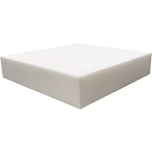 FoamRush 6" x 24" x 27" Upholstery Foam High Density Firm Soft Support (Chair Cushion Square Foam for Dining Chairs, Wheelchair Seat Cushion Replacement)
