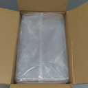 Set of 8 Clear Plastic Storage Bins, 4 Large and 4 Small Stackable Storage Containers for Pantry Organization and Kitchen Storage Bins,Home Edit and Cabinet Organizers