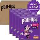 Pull-Ups Girls' Potty Training Pants, Size 3T-4T Training Underwear (32-40 lbs), 112 Count