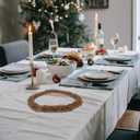 Gatuida 11. 81 inch Natural Grapevine Wreath, Vine Branch Wreath Rattan Ring for DIY Christmas Craft, Front Door Wall Hanging, Xmas Holiday Wedding and Party Decors