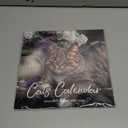 Calendar 2026-2027 - Wall Calendar 2026, Jul. 2026 - Dec, 12" x 24" Wall Calendar (open), Calendars with Unruled Blocks, Thick Paper - Cutie Cat