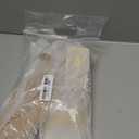 EGEBS Women's Clear Strap Square Toe Stilettos Sandals Slip-on Sexy Jelly Color Comfortable Open Toe High Heels Mules for Summer Party Prom Date Dress Slides (Apricot,8.5) 40