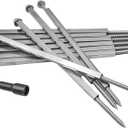 TLIA 8-inch Gutter Screws, Screws with Anti-Rust Coating, Length Approx. 20 cm, Gutter Screws