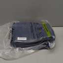 Bedsure GentleSoft 100% Cotton Blanket King Size for Bed - Breathable and Lightweight, Soft Cozy Textured Herringbone Woven Blanket for Summer, Navy Blue, 108x90 inches