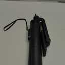 Selfie Stick Travel Tripod for Cell Phone with Remote Control and Phone Holder, Extendable Selfie Stick for iPhone, iPhone Tripod for Video Recording, 50 Inch, Black