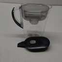 Brita Large Water Filter Pitcher for Tap and Drinking Water with SmartLight Change Indicator, Includes 1 Standard Filter, BPA-Free, Lasts 2 Months, 10-Cup Capacity, Stretch Limo Black