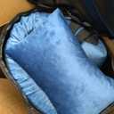 Aodisman Sleeping Pad,3-inch Thick Memory Foam Camping Mattress,Portable Roll-Up Mat for Car/Tent/Floor/Cot/Travel,Comfortable Pad for Guests Sleepover