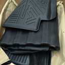 KUST Floor Mats Bed Mat Set for 2023 2024 2025 2026 Chevy Colorado/GMC Canyon Crew Cab, 5FT Truck Bed Liner All Weather Protection TPE Rubber High Edge Heavy Duty