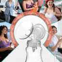 Pump Parts 4PCS Replacement Kit for Spectra S1/S2/S9 Plus/Synergy Gold  Includes 29mm Flanges, Duckbill Valves, Backflow Protectors, Tubes & Bottles (Not Original Accessories)