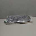 LONBET Toilet Paper Storage for 12 Rolls, Stackable & Foldable - The Ultimate Bathroom Organizer - Waterproof Basket with Bamboo Lid - Elegant Toilet Paper Storage Holder, Black