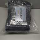 Pet Couch Cover Dogs Washable Non-Slip Pet Friendly, Fuzzy Couch Protector Dog Mat for Couches Sofas Sectionals Slipcover 3 Cushion Sofa Covers Thick Soft (Black, 27"x59")