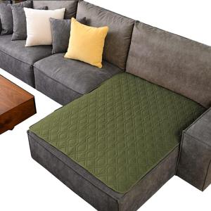 Ameritex Waterproof Dog Bed Cover Pet Blanket for Furniture Bed Couch Sofa Reversible (40x50 Inch (Pack of 1), Green+navy Blue)