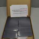 Buffet Risers Food Risers for Buffet Table Acrylic Risers Display Stands Tall Cake Stands Cylinder Stands for Party Pedestal Cake Stand Dessert Table Display Set Cupcake Stands Cupcake Display (Black)