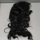 Natural Black 136 Lace Front Wig, 26 Inch HD Lace frontal Wavy Glueless Wigs,Synthetic Body Wavy Pre Plucked Wig with Baby Hair for Women Daily Party Use,Heat Resistant Fiber Wig