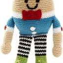 Pebble | Handmade Humpty Dumpty | Crochet | Fair Trade | Pretend | Imaginative Play | Rattle | Machine Washable