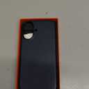 SHIELDON Genuine Leather Case for iPhone 17 6.3" 2025, [Camera Button Updated], Compatible with Magsafe, Magnetic Wireless Charging, Slim Fit, Shockproof, Metal Buttons & Camera Bump Frame - Navy Blue